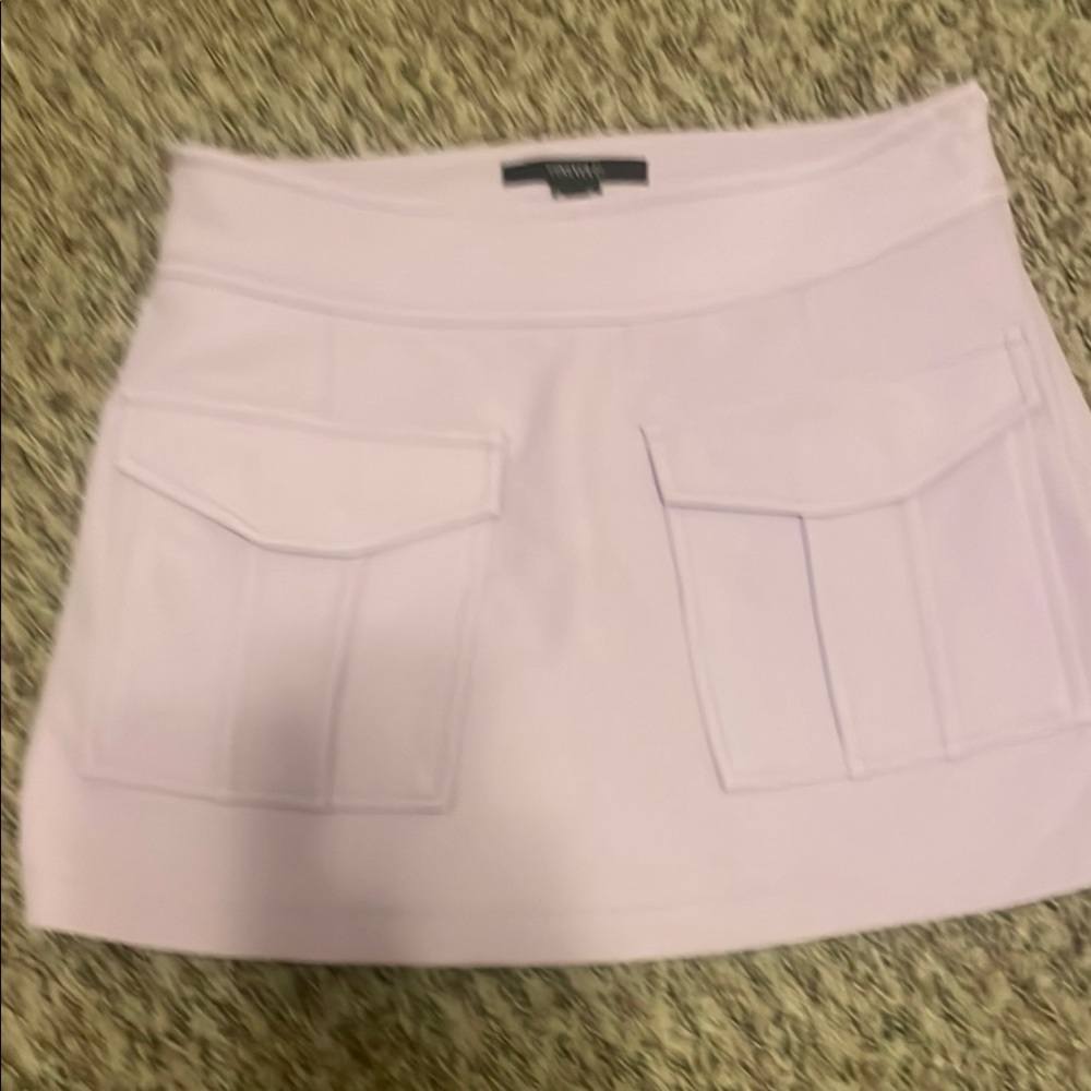 Theory Pink Cargo Mini Skirt Casual Resort Wear